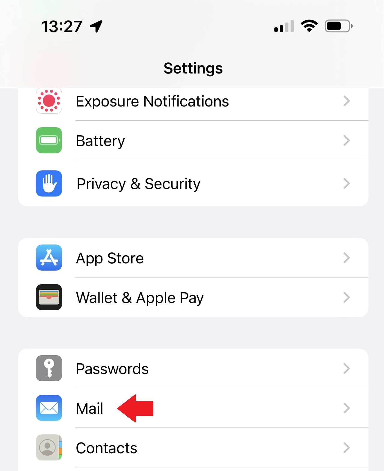 how to setup a new email on iphone